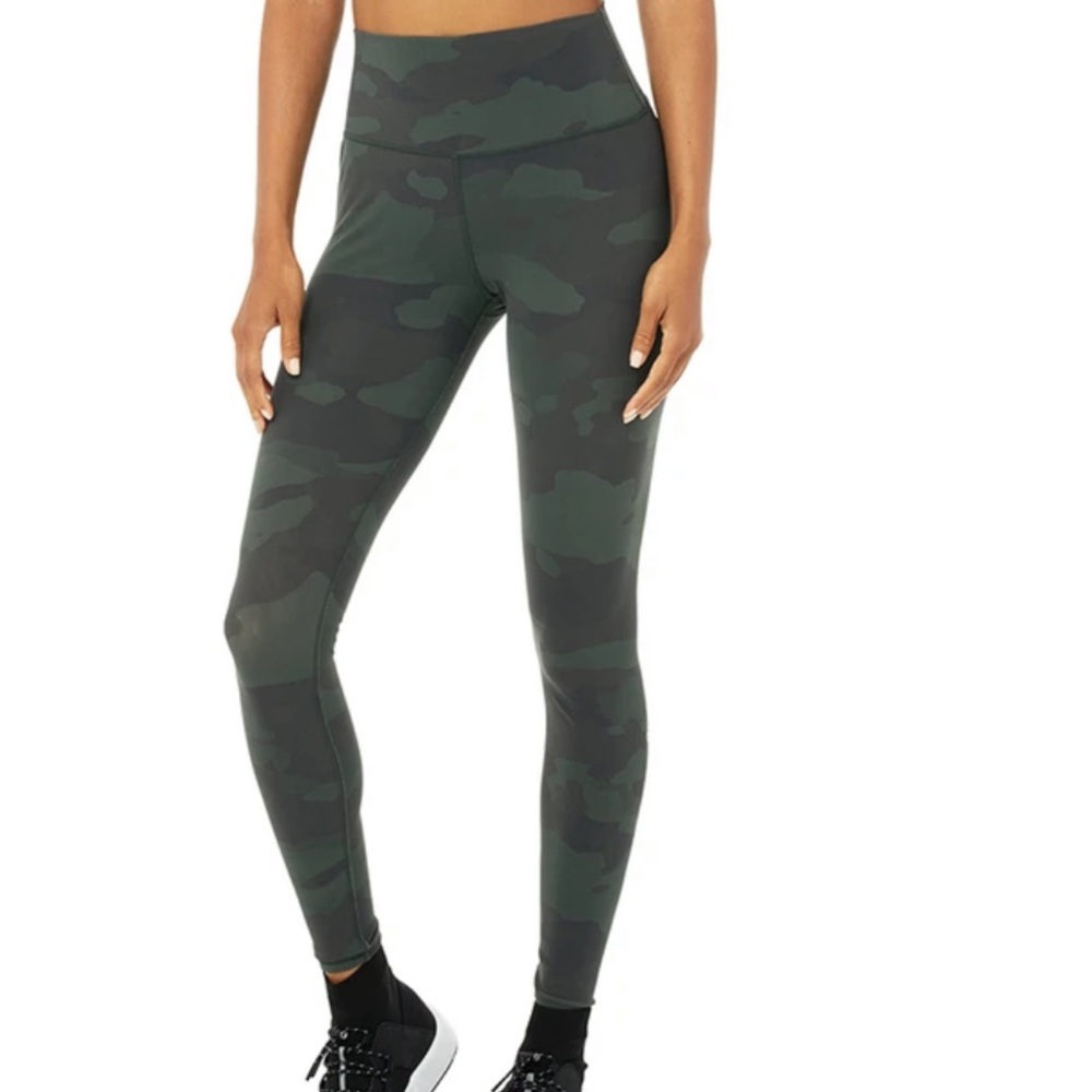 Alo high-waist camo vapor legging